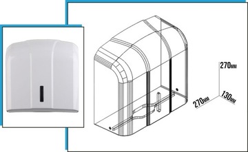 DOZOWNIK Podajnik do ręczników papierowych ZZ