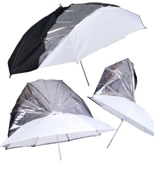 Parasolka 2w1 rozpraszająco-odbijająca 90cm