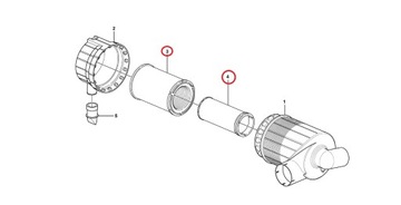 ВОЗДУШНЫЕ ФИЛЬТРЫ VOLVO BL60 BL61 BL70 BL71 после 2009 г.