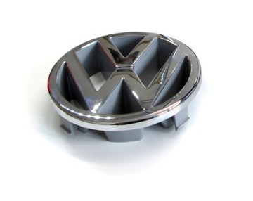 Znaczek VW Chrom Przedni Grill VW Golf 1 Cabrio