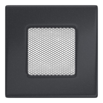 фото ориг. №1, Lattice fireplace ventilation 11x11 graphite
