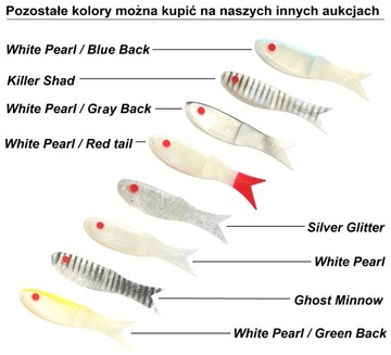 5 CREME LURE LIT'L FISHIE KNIGHT 02 PAST RUBBER