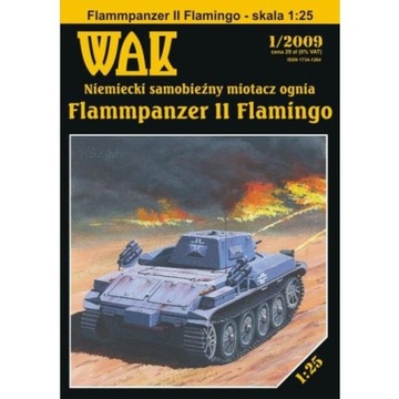 WAK 1/09 Flammpanzer II Flamingo 1:25