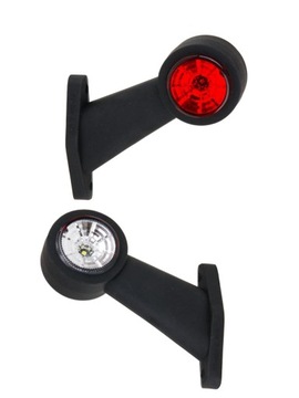 LAMPA OBRYSOWA GABARYTOWA LED LAMPY PRZYCZEPY SKOS