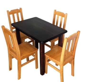 Кухонный стол МАССИВ 100х80 кухня С ЯЩИКОМ