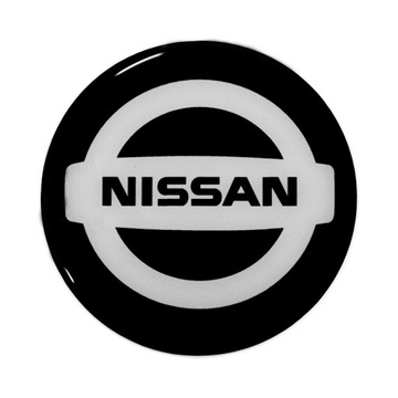 ЭМБЛЕМА ЛОГОТИП 3D Nissan 50 мм 4 шт.