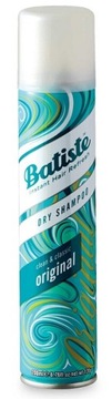BATISTE Suchy Szampon 200 ml Original - Odświeżenie, Objętość Bez Parabenów