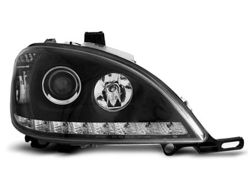 LAMPY REFLEKTORY MERCEDES W163 ML 01-05 LED BLACK