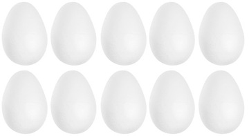JAJKA STYROPIANOWE 15cm 10 SZTUK jajo WIELKANOC !!