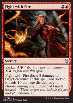 Fight with Fire - 5 w stwora lub 10 do rozdania @@