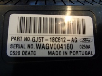 ПАНЕЛЬ КОНДИЦИОНЕРА FORD FOCUS MK3 GJ5T-18C612-AG