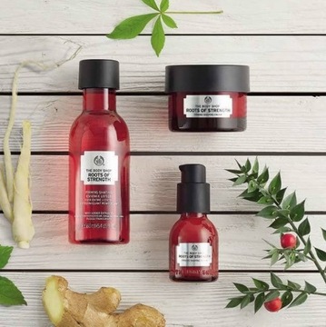 THE BODY SHOP Roots of Strength Укрепляющая эссенция-бальзам для лица 160 мл