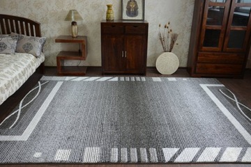 LUZCZOW SHADOW CARPETS 180x270 FRAME серый #AT1439