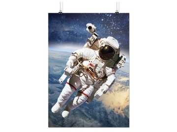 PLAKAT KOSMONAUTA KOSMOS 100x130CM 20 WZORÓW MAT