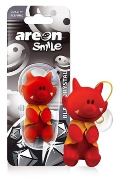 AREON SMILE TOY - ZAPACH DO SAMOCHODU - BLACK CRYSTAL