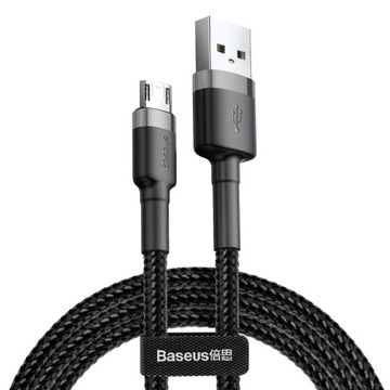 КАБЕЛЬ BASEUS FAST USB TO USB ТИПА MICRO БЫСТРАЯ ЗАРЯДКА 1,5 А, 2 М