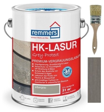 REMMERS IMPREGNAT HK-LASUR GRAFITOWOSZARY 2,5l