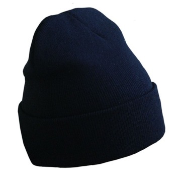 Ciepła Modna CZAPKA ZIMOWA Beanie ARCTIC Czarna