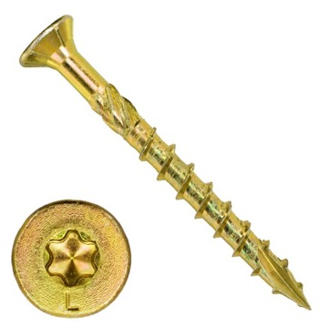 Wkręty ciesielskie 8x120 do drewna TORX stozek 50