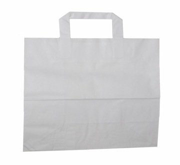 TORBA PAPIEROWA BIAŁA 320/220/250 32x22x25 250szt