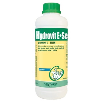 Hydrovit E + SE 1l witaminy dla drobiu, trzody