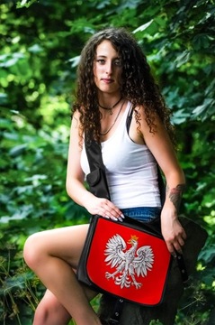 БОЛЬШАЯ СУМКА С КЛАПАНОМ A4 SL 31 WHITE EAGLE ПОЛЬША