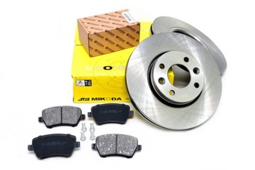 Tarcze 260mm + klocki PRZÓD Renault CLIO III 3 GT