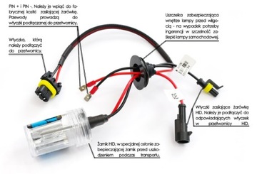 Ксеноновая лампа H7 5000K HID H1 H3 H4 H11 HB3