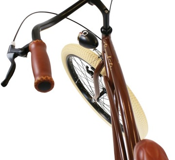 Мужской велосипед Beach Cruiser 26 COFFEE RoyalBi коричневый 3 скорости Shimano ретро
