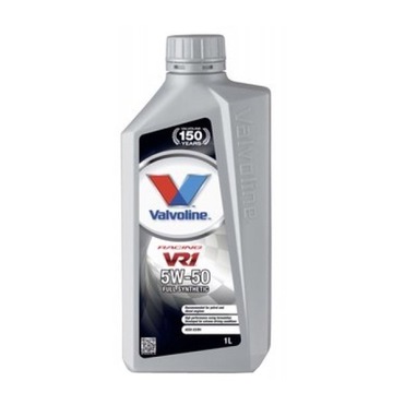 VALVOLINE VR1 RACING 5W-50 1L - Certyfikat