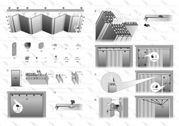 VIVALDI SILVER SQUARE SQUARE БЕЛАЯ 71 СМ ARMOCIONIC ДВЕРЬ