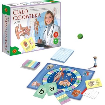 Gra zręcznościowa Ciało człowieka Quiz Alexander
