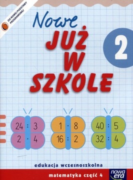 Nowe Już w szkole kl.2 cz.4 matematyka Edukacja wc