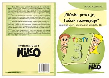 Główka pracuje, teścik rozwiązuje klasa 3 Niko