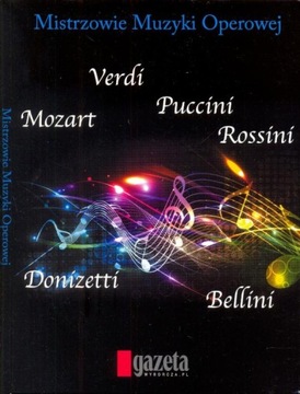 Mistrzowie Muzyki Operowej. Nowy komplet 5 CD.