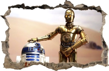 NAKLEJKI NA ŚCIANĘ Dziura Star Wars 72 115x75 cm