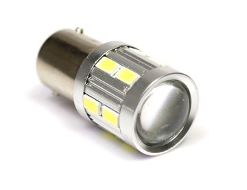 Py21W CREE 13 LED 5630 Bau15s żarówka SOCZEWKA