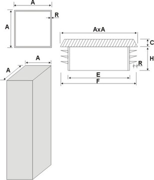 Пробка 20х20 10шт Пробка РАЗНЫХ ЦВЕТОВ