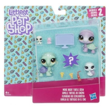 Littlest Pet Shop 5 Figurek Želv B9346/E1013