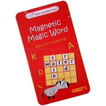 PURPLE COW Podróżna gra magnetyczna MAGICZNE SŁOWA