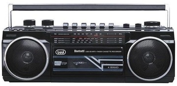 MAGNETOFON BOOMBOX NA KASETY USB/SD/MP3/BLUETOOTH retro kaseciak