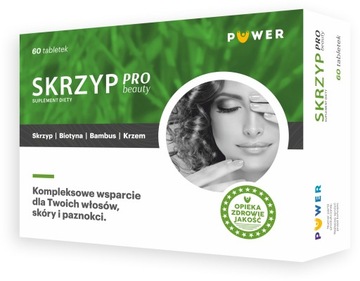 Skrzyp Pro Beauty 60 tabl. Skóra, Włosy