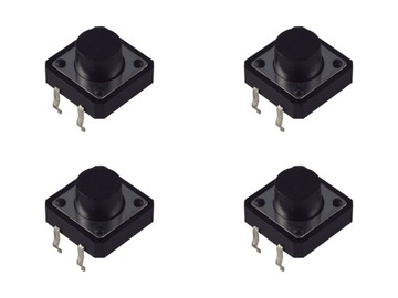 Przełącznik Tact Switch 12x12x7.5mm - [4szt]