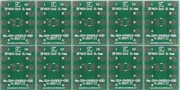 10szt. - DFN10-2x2 0.40mm na DIP 0.3