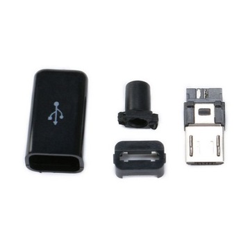 ЧЕРНЫЙ РАЗЪЕМ MICRO USB MICROUSB 5PIN