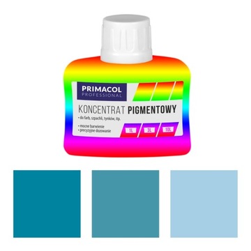 Koncentrat Pigment do Farb i Tynków 80ml morski