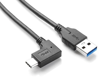 Kabel kątowy USB 3.1 USB-C typ C do USB 3.0 1M