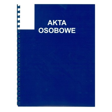 100 папок PERSONAL FILE с папкой T-02 BLUE Konfex Set