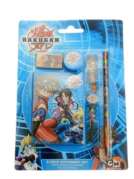do piórnika 5el. BAKUGAN wyposażenie zestaw 52704