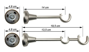 Карниз для штор 360 см DOUBLE 3.6 MODENA Карнизы 25/16